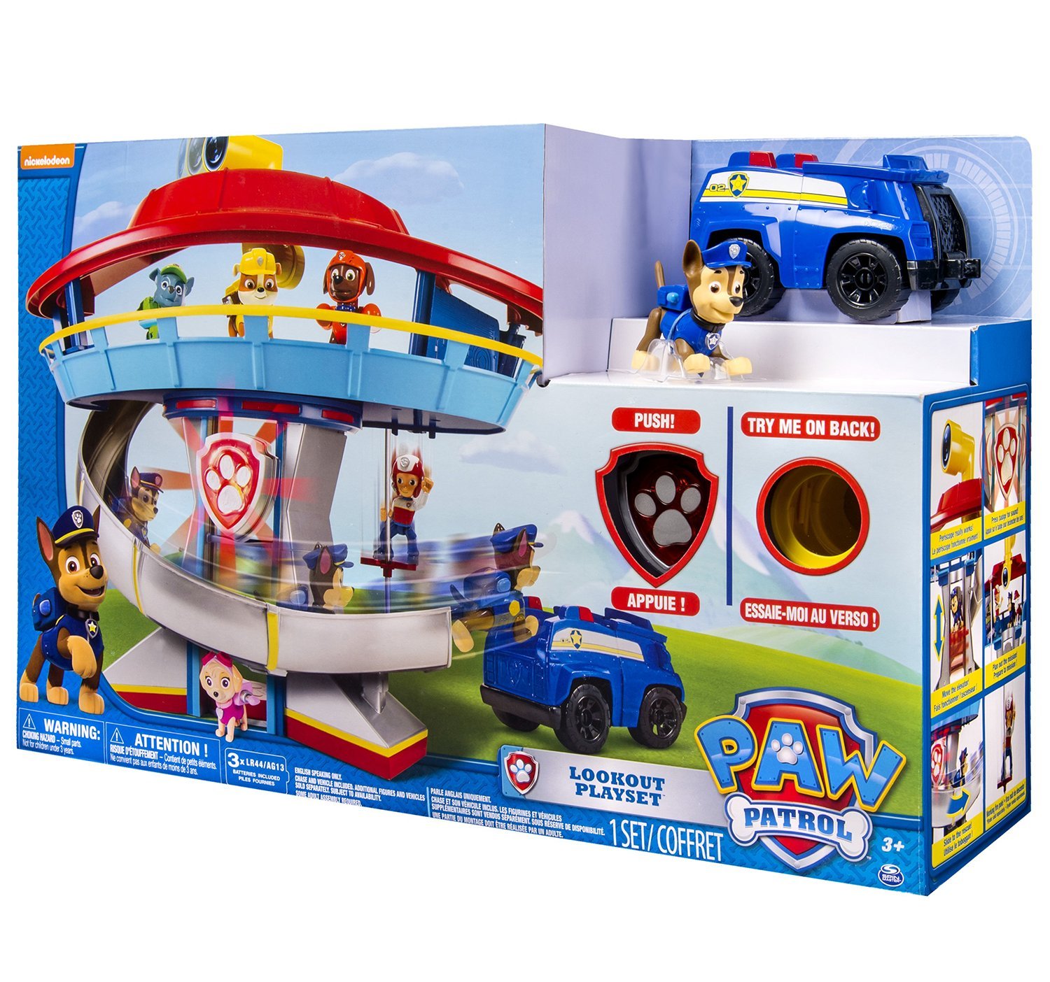 Paw Patrol Quartier Generale lookout Playset